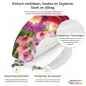 Preview: Wc-Deckel Aufkleber Rosea Lacus Detailbild 1