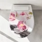 Preview: Wc-Deckel Aufkleber Wellness Orchidee Artikelbild 1