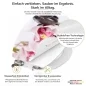 Preview: Wc-Deckel Aufkleber Wellness Orchidee Detailbild 1