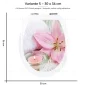 Preview: Wc-Deckel Aufkleber Wellness Candle Variante 30 x 36 cm