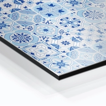 Küchenrückwand Aluverbund Ceramic Tiles Blue