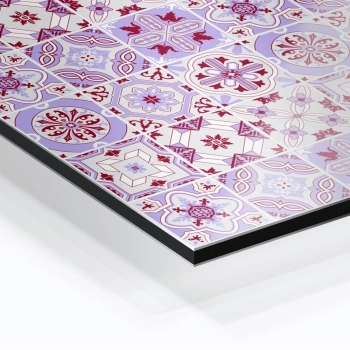 Küchenrückwand Aluverbund Ceramic Tiles Purple
