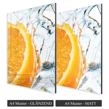 Küchenrückwand Aluverbund Limette Orange Apfel Weintraube Mix Bild 4