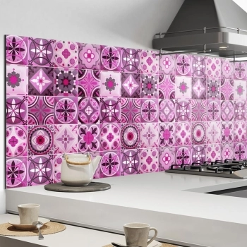 Küchenrückwand Aluverbund Maurian Tiles Flower Bild 2