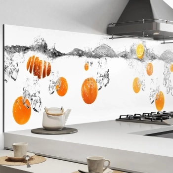 Küchenrückwand Aluverbund Orangen Frucht