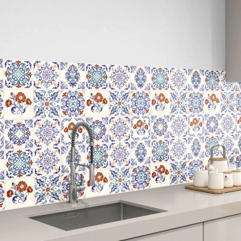 Küchenrückwand Folie Azulejo