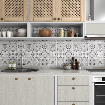 küchenrückwand folie Ceramic Tiles Grey bild 3