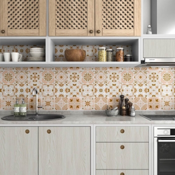 küchenrückwand folie Ceramic Tiles Yellow bild 3