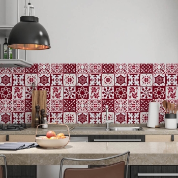küchenrückwand folie Orient Red bild 2