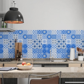 küchenrückwand folie Santorini Style bild 2