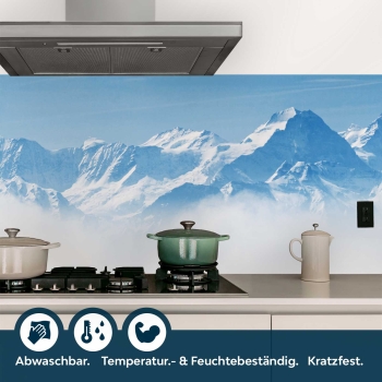 Küchenrückwand Folie Eisberge Bild 4