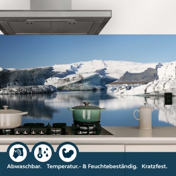 Küchenrückwand Folie Antarktis Eis Bild 4