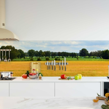 Küchenrückwand Folie Acker Landschaft Bild 2