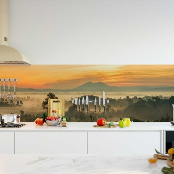 Küchenrückwand Folie Safari Sonnenuntergang Bild 2