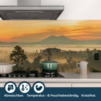 Küchenrückwand Folie Safari Sonnenuntergang Bild 4