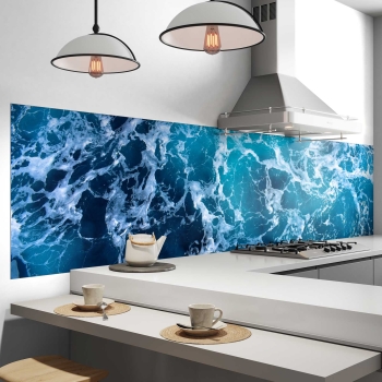 Küchenrückwand Folie Ozean Welle Bild 2