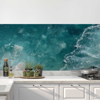 Küchenrückwand Folie karibisches Meer Bild 1