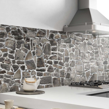 Küchenrückwand Folie mediterrane Steine