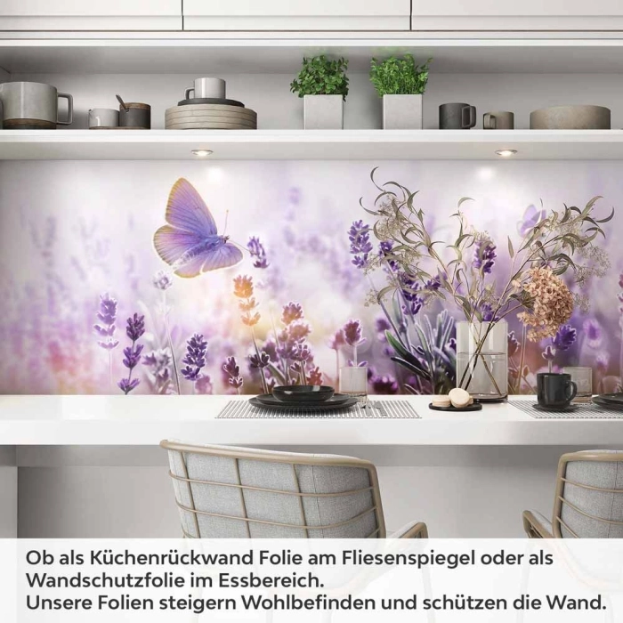 Küchenrückwand Folie Lavendel Artikelbild 1