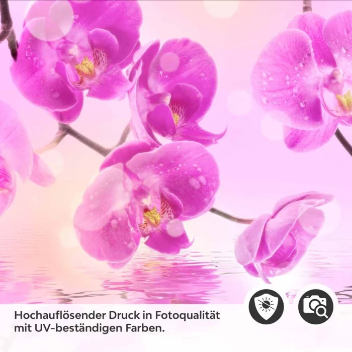Küchenrückwand Folie Orchidee über dem Wasser Detailbild 2