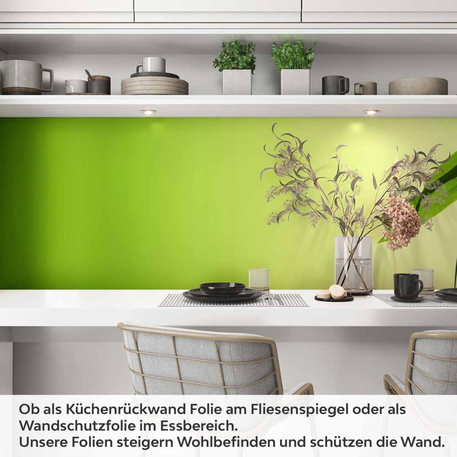 Küchenrückwand Folie Bambus Artikelbild 1