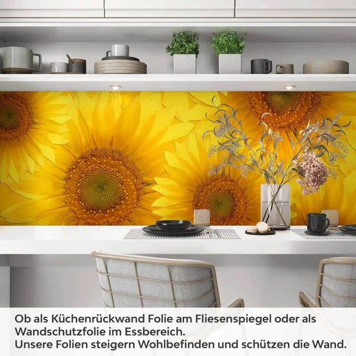 Küchenrückwand Folie Sunflowers Artikelbild 1
