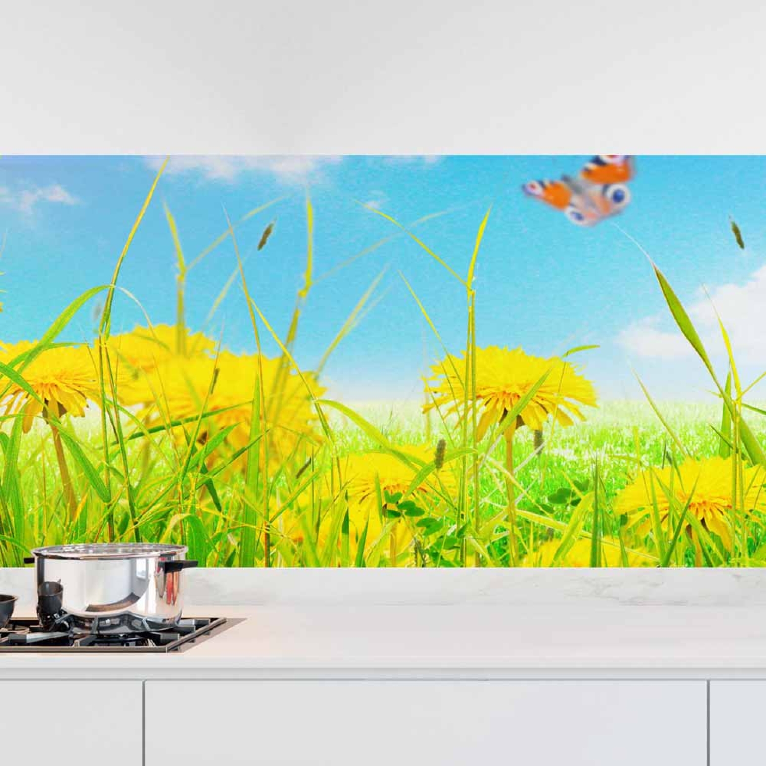 Küchenrückwand Folie Frühling