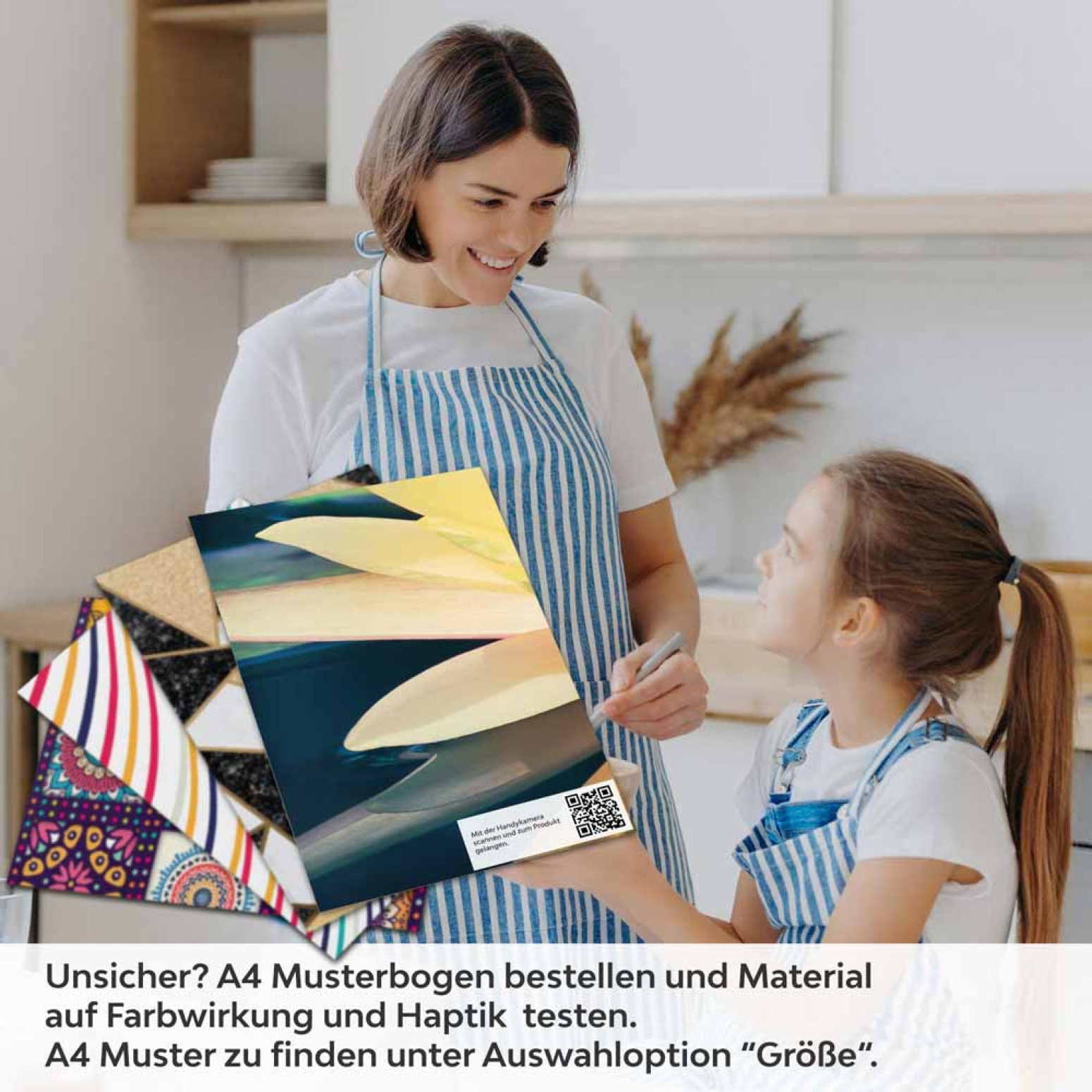 Küchenrückwand Folie Lotusblume A4 Muster
