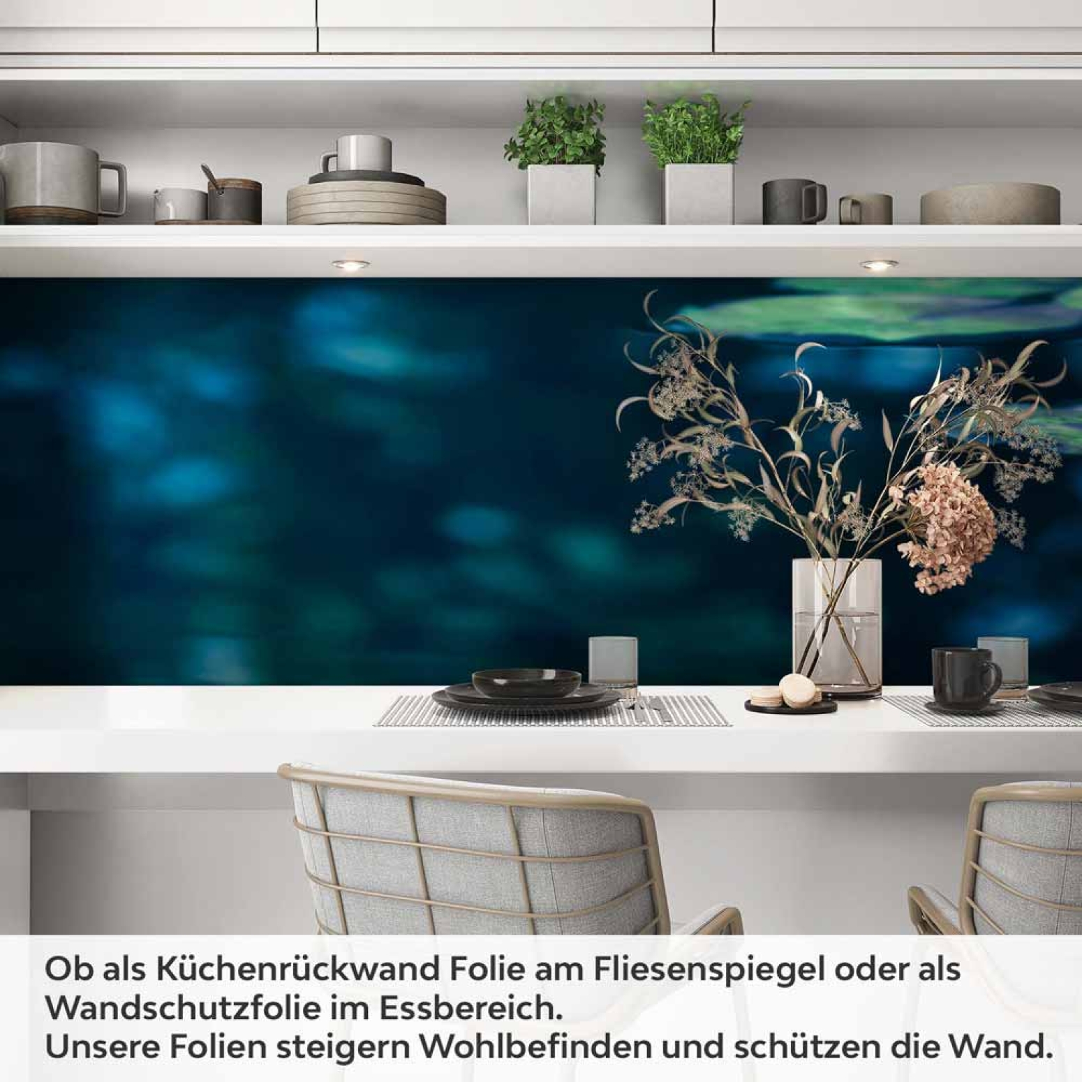 Küchenrückwand Folie Lotusblume Artikelbild 1