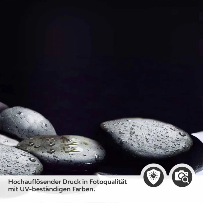 Küchenrückwand Folie gelbe Orchideen Detailbild 1