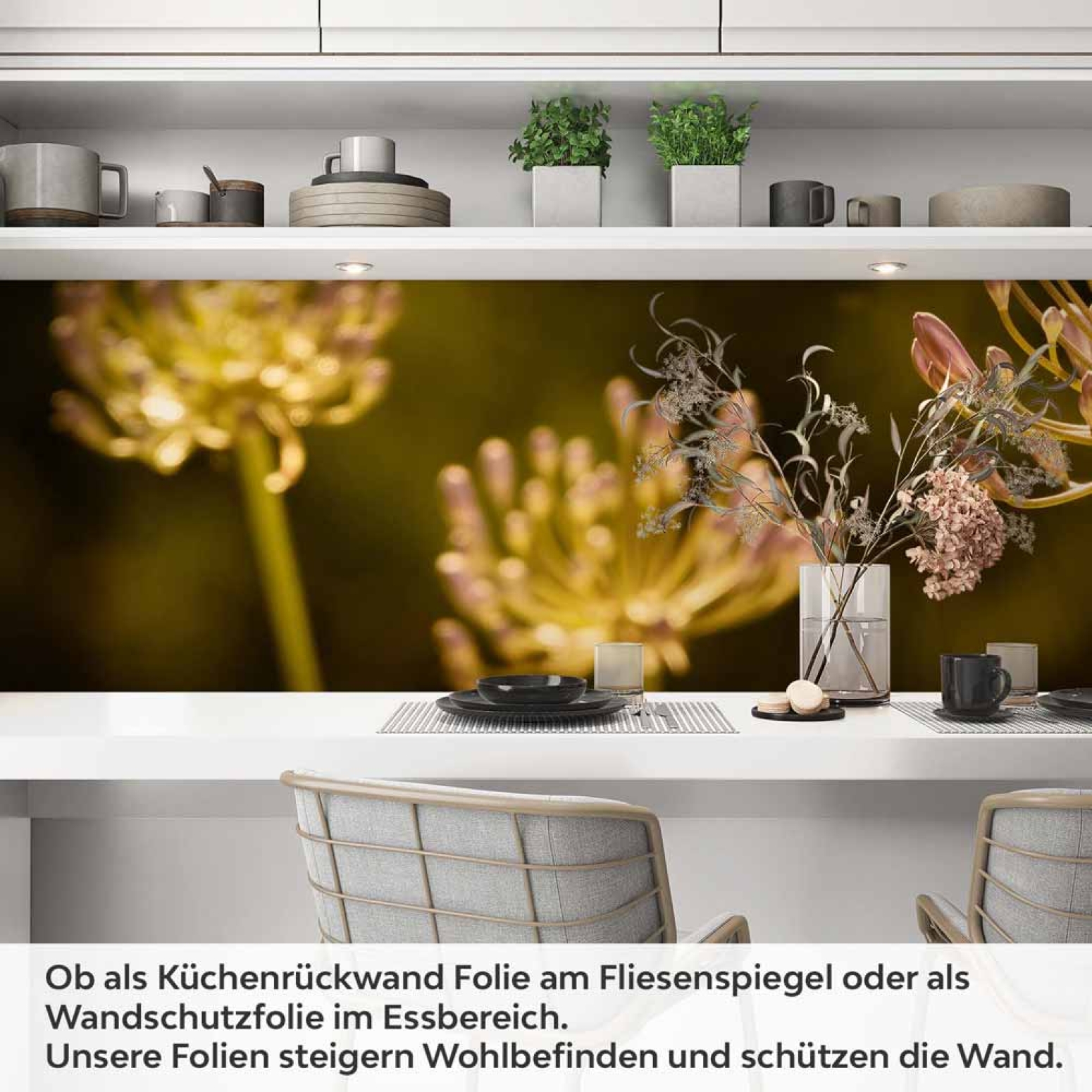 Küchenrückwand Folie Pflanze Artikelbild 1