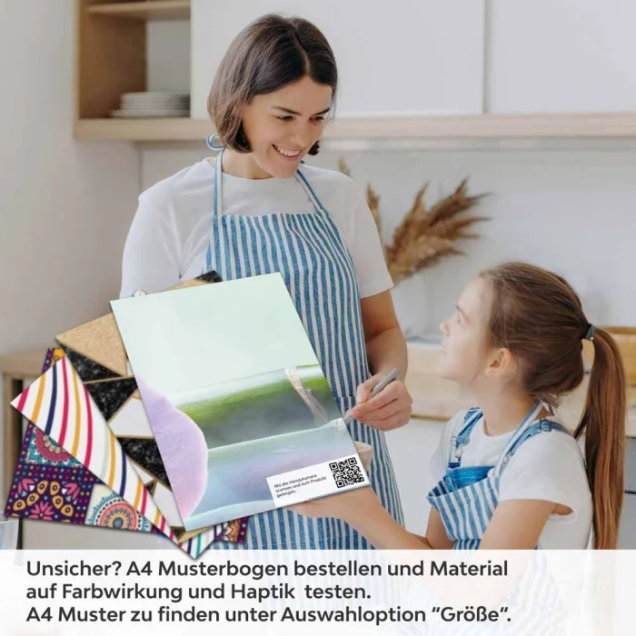 Küchenrückwand Folie Zen Garten A4 Muster