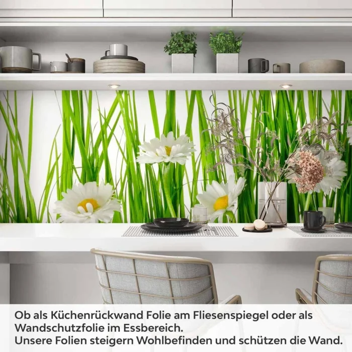 Küchenrückwand Folie Gänseblümchen Artikelbild 1
