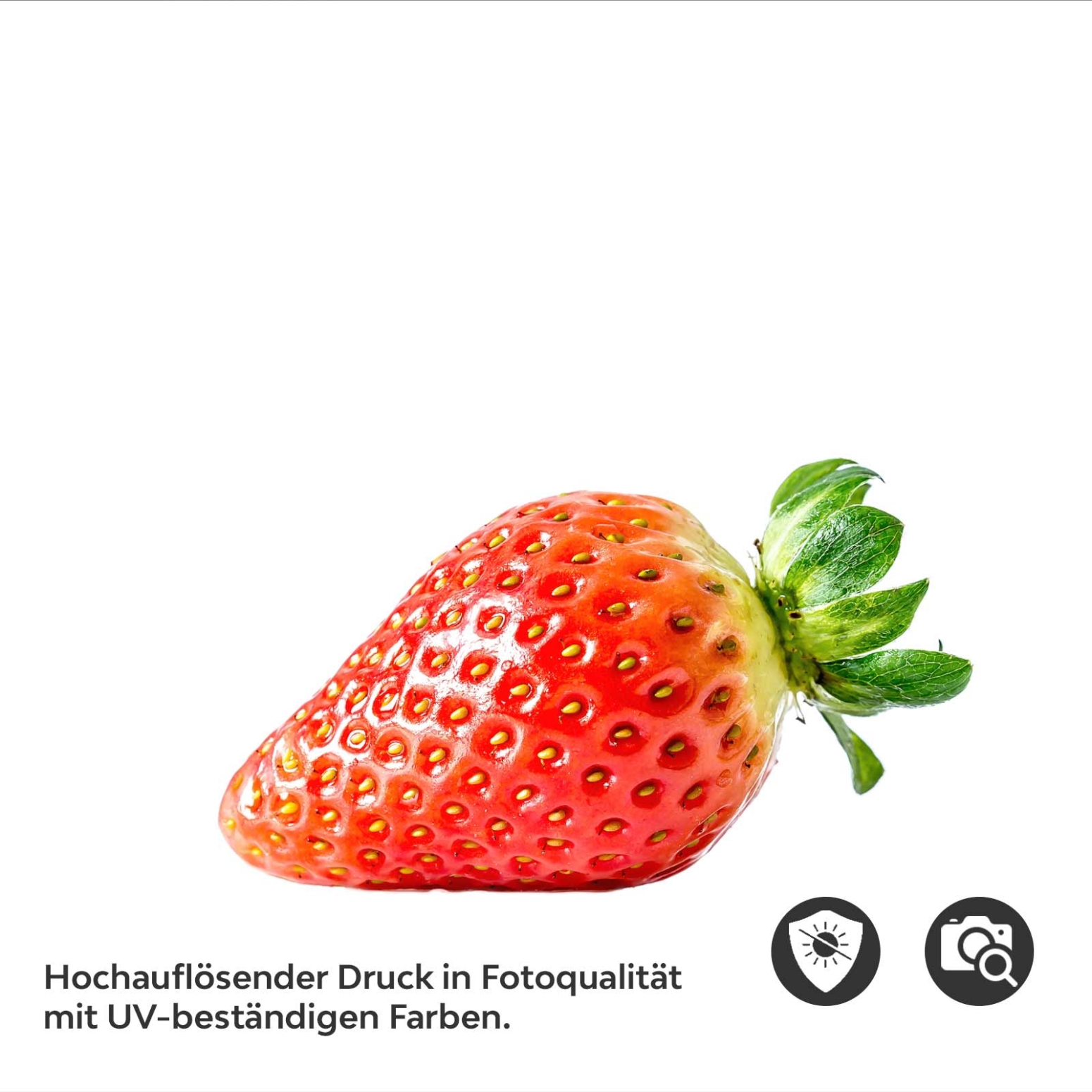 Küchenrückwand Folie Strawberries Detailbild 2