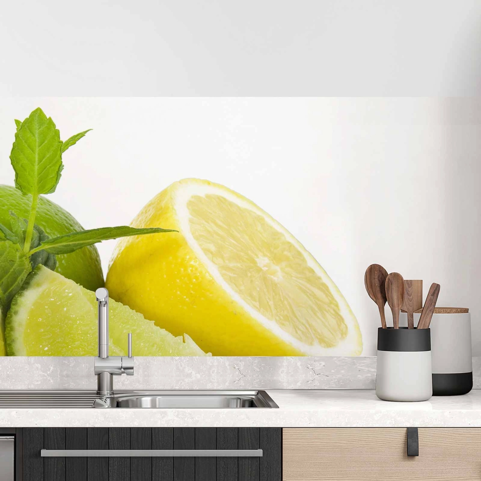 Küchenrückwand Folie Zitrusfrucht