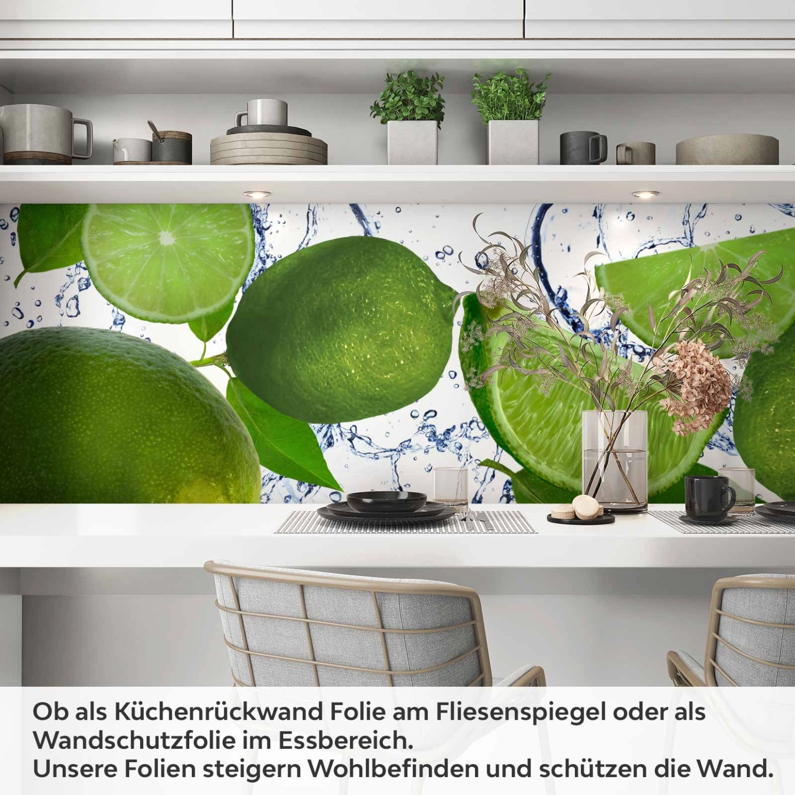 Küchenrückwand Folie Limone Artikelbild 1