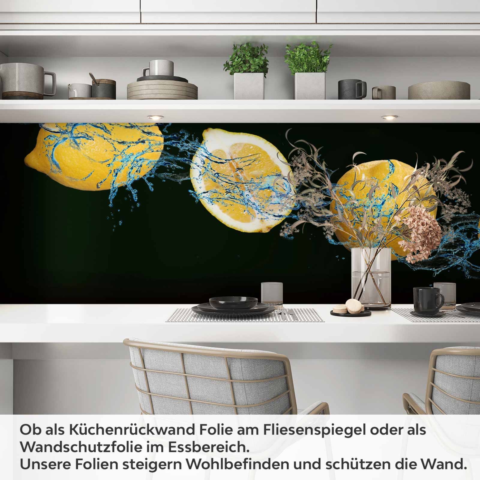 Küchenrückwand Folie Laranjas Artikelbild 1