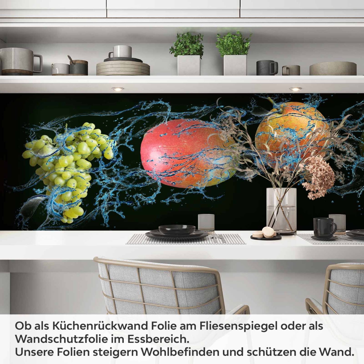 Küchenrückwand Folie Meyve Artikelbild 1