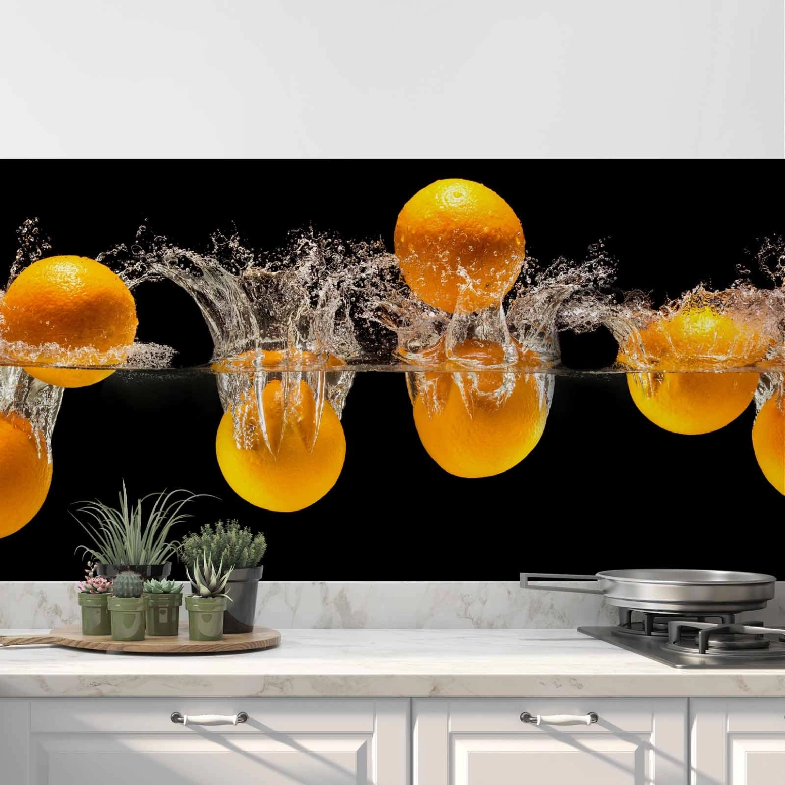 Küchenrückwand Folie Portakal
