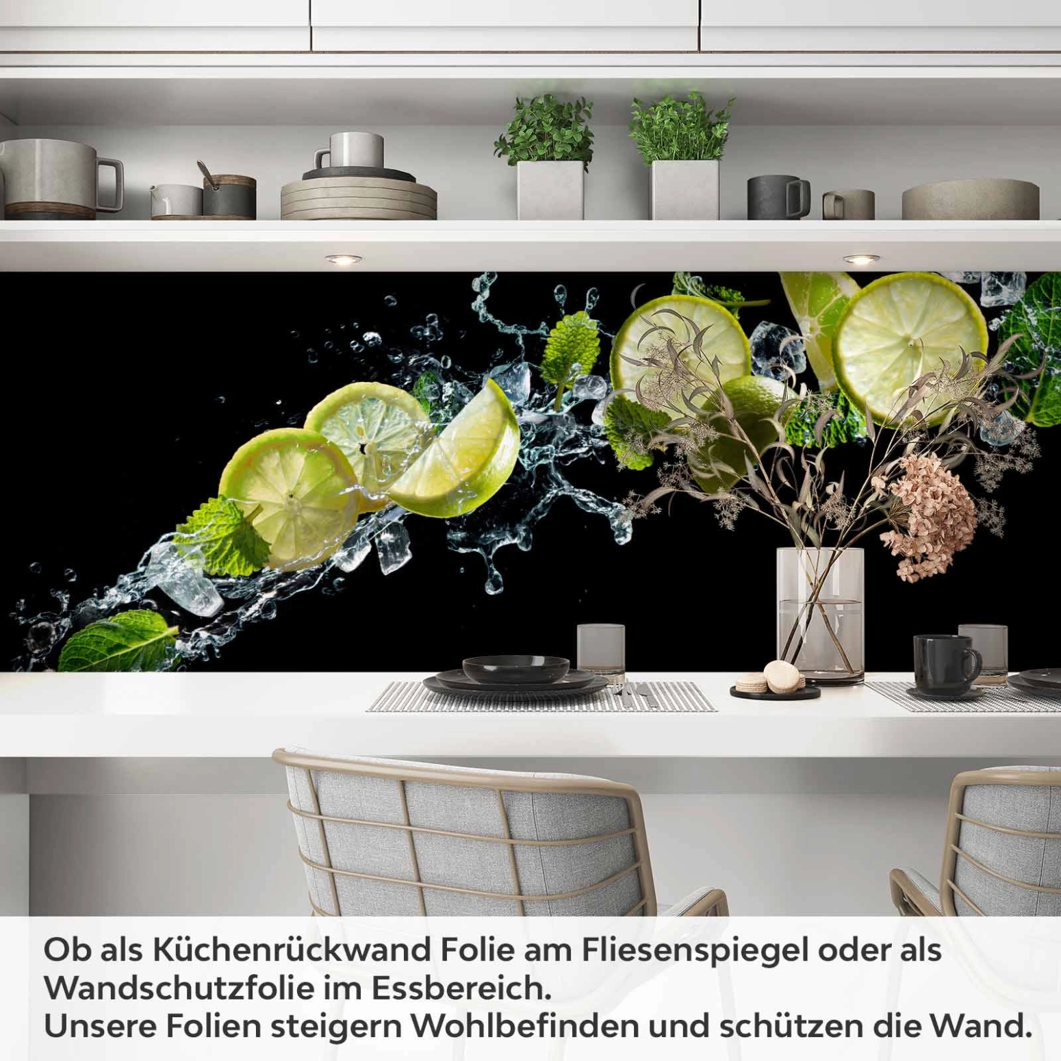 Küchenrückwand Folie Caipirinha Artikelbild 1
