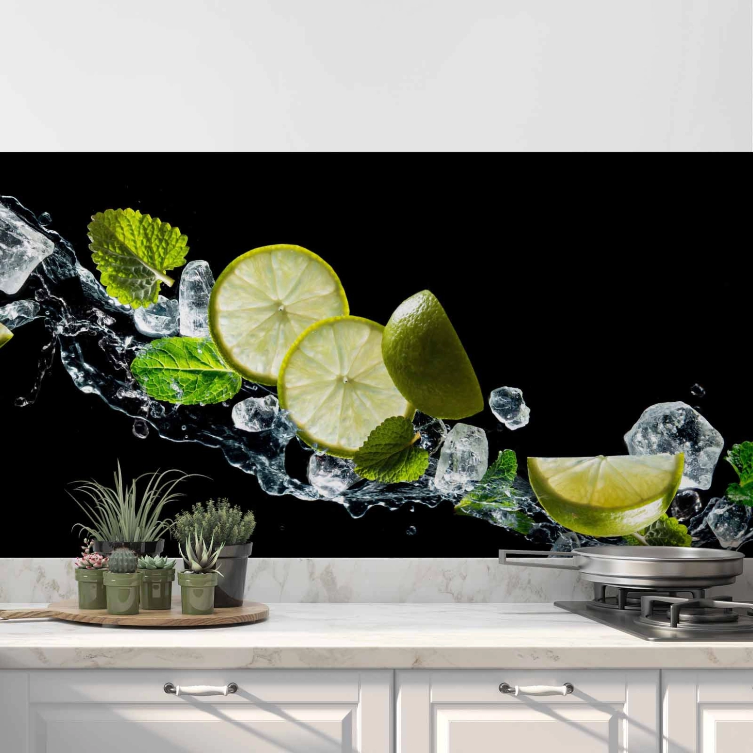 Küchenrückwand Folie Caipirinha