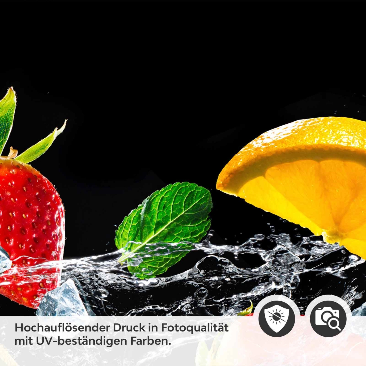 Küchenrückwand Folie Frutta Detailbild 2