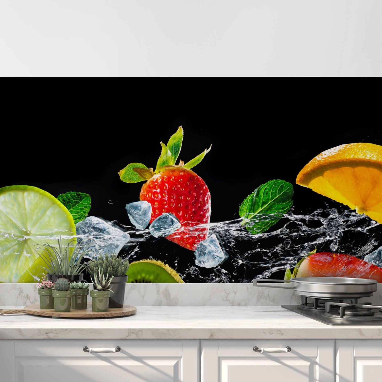 Küchenrückwand Folie Frutta