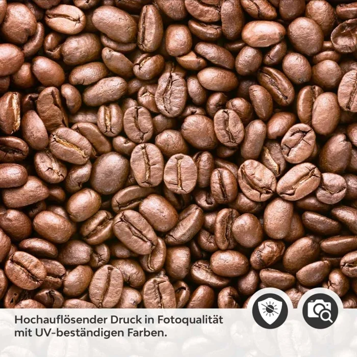 Küchenrückwand Folie Kaffeearoma - Meer an Bohnen Detailbild 2