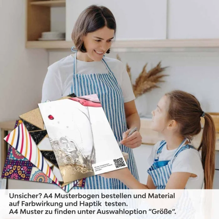 Küchenrückwand Folie Spritzender Wein - Weingenuss für die Küche A4 Muster
