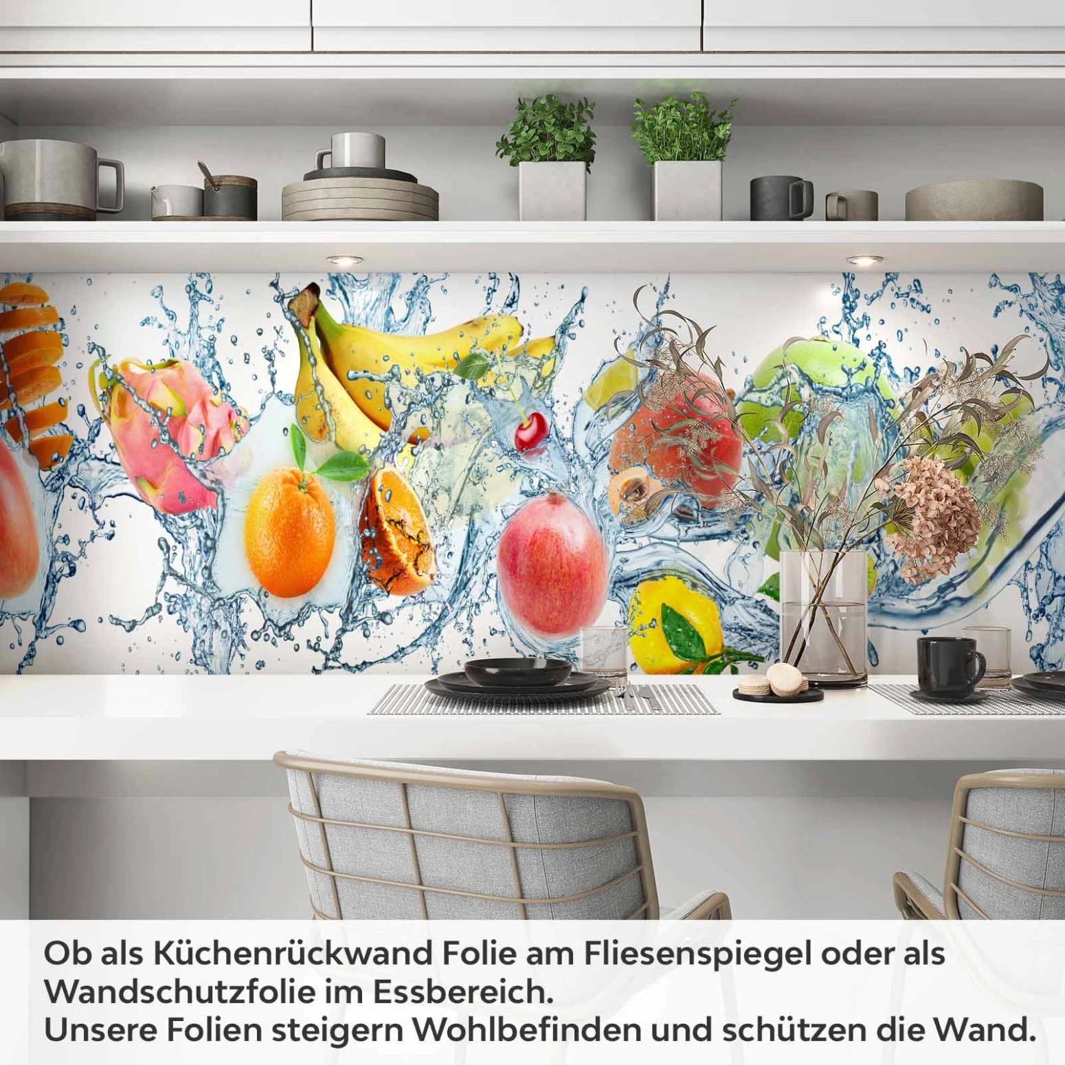 Küchenrückwand Folie Juicy Splash Artikelbild 1