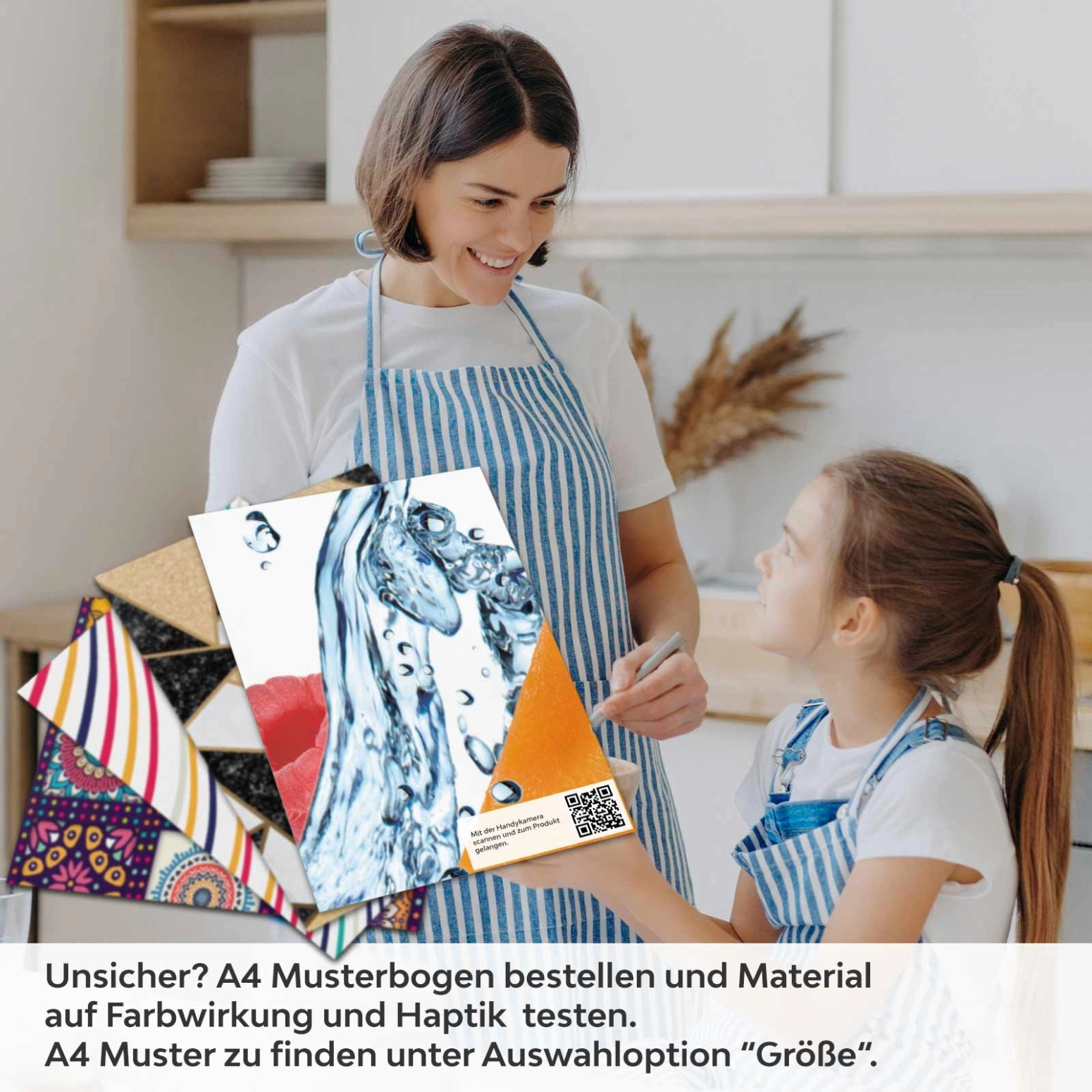 Küchenrückwand Folie Fruchtmix A4 Muster