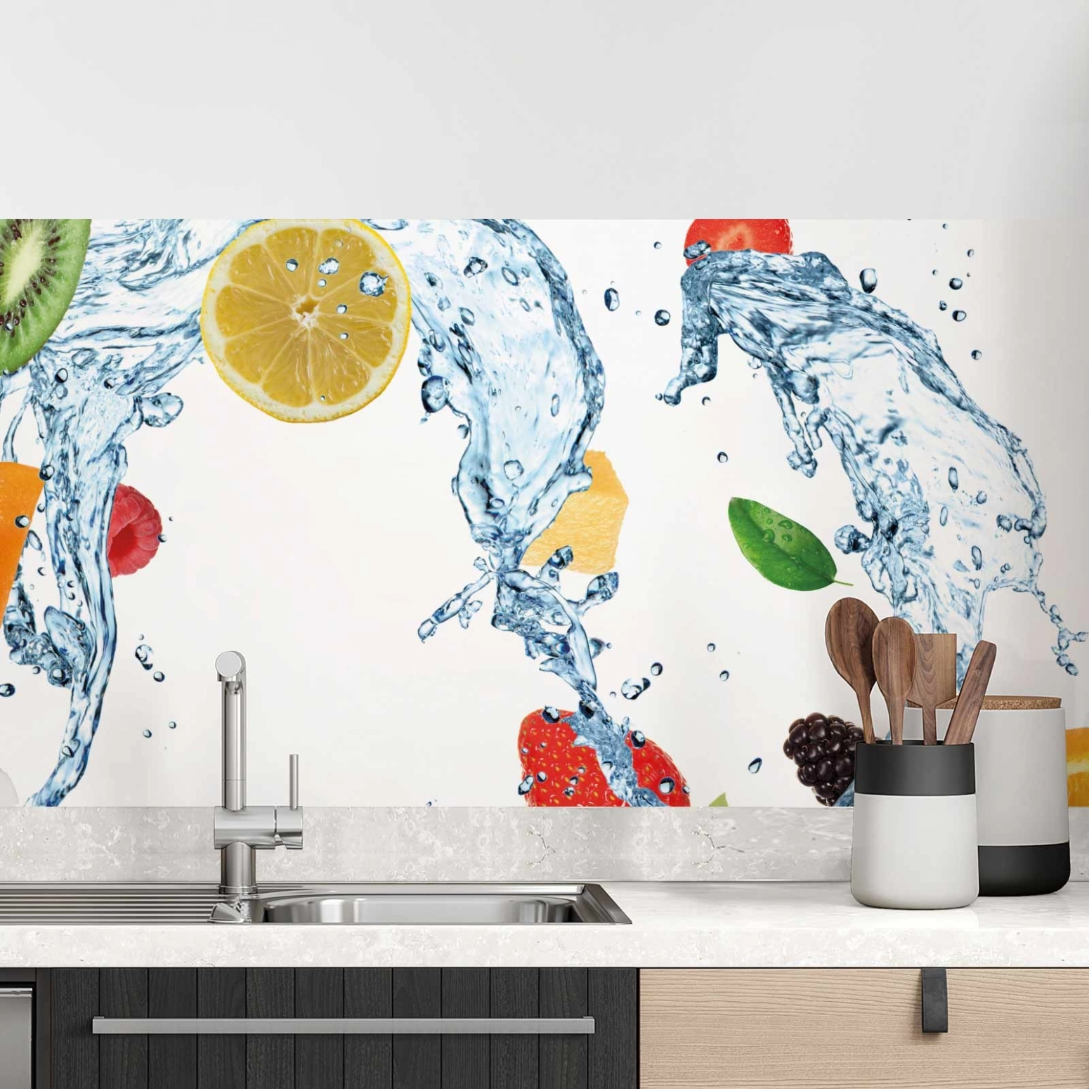 Küchenrückwand Folie frische Früchte
