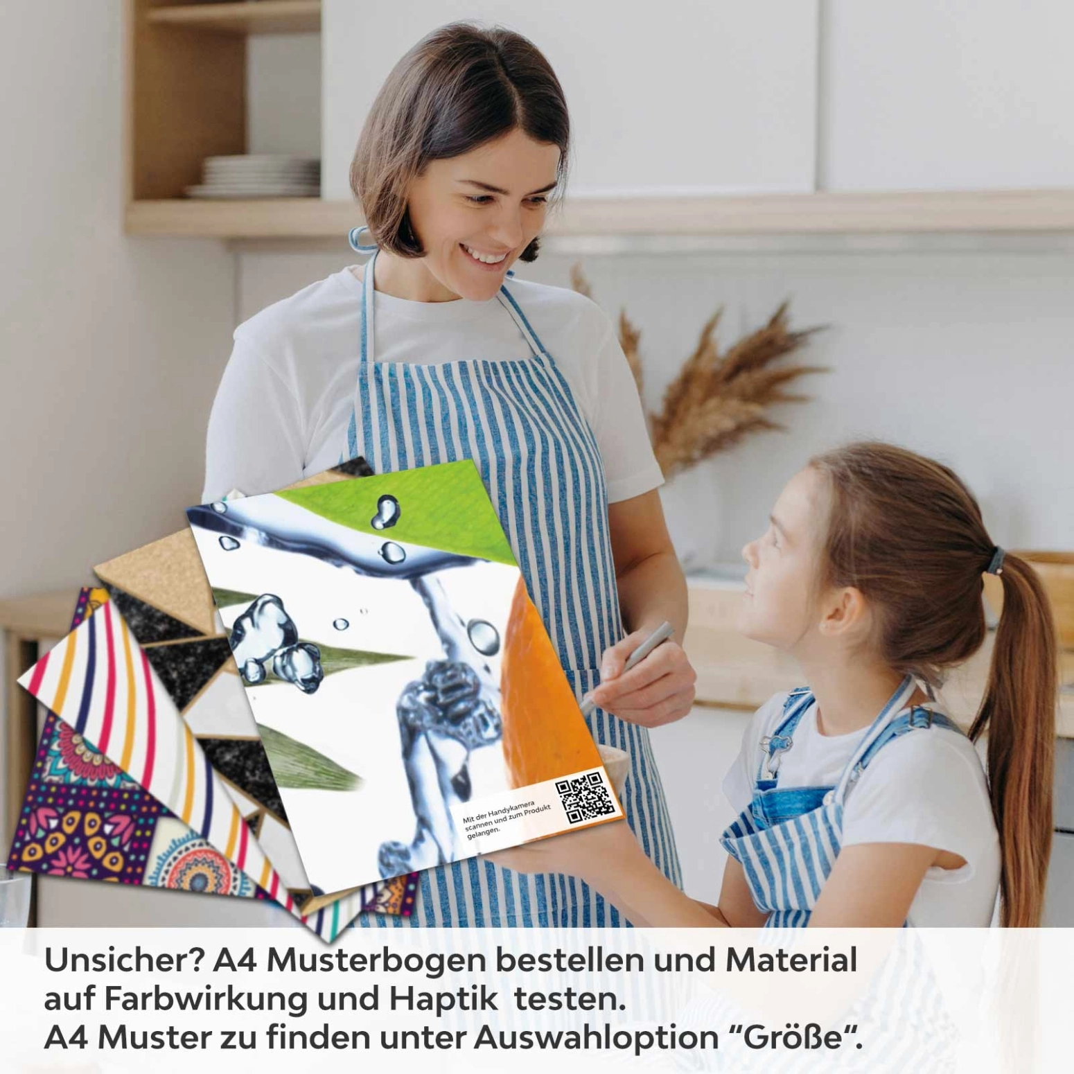 Küchenrückwand Folie Fruchtshake A4 Muster