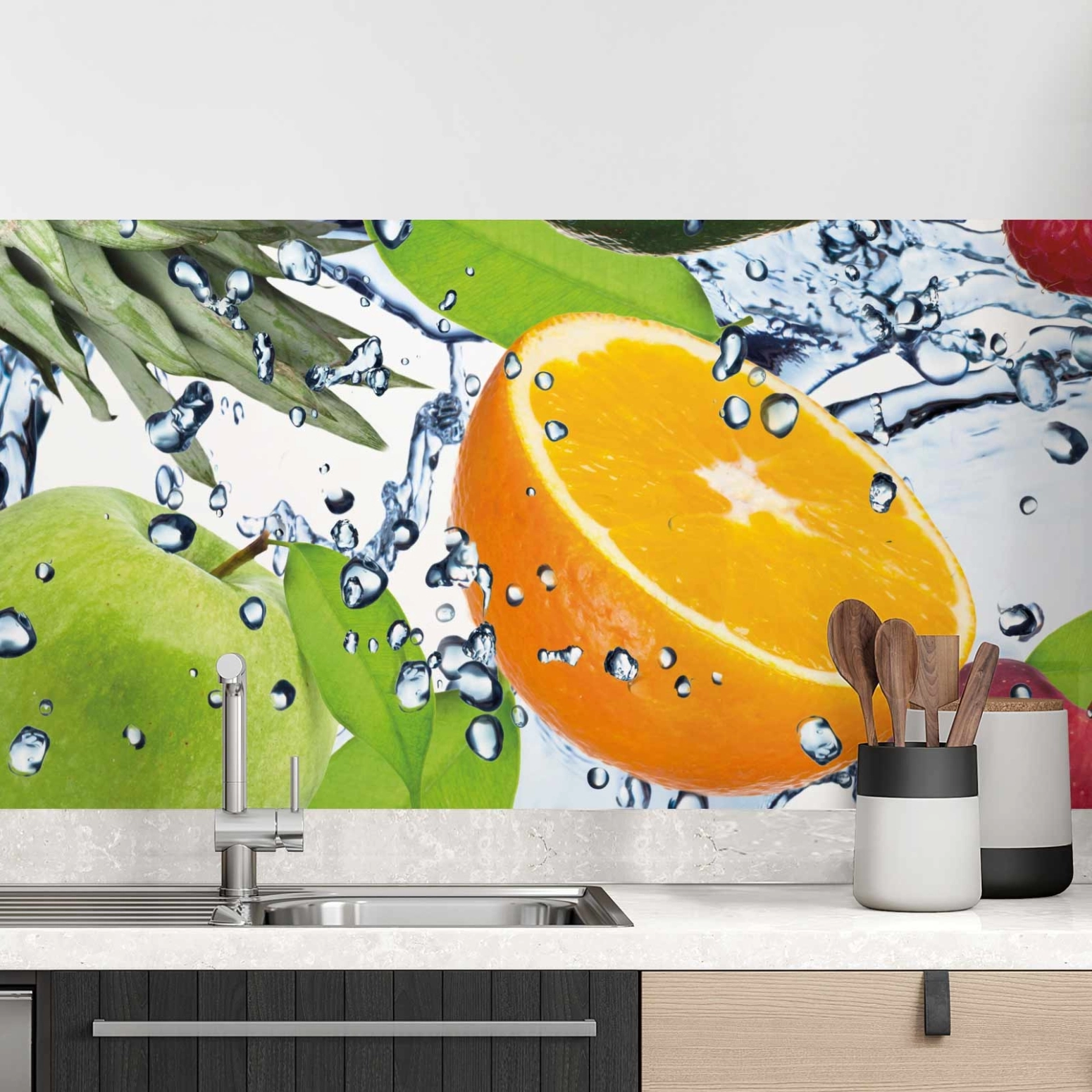 Küchenrückwand Folie Fruchtshake